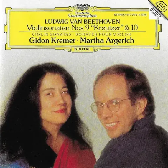 Ludwig van Beethoven, Gidon Kremer, Martha Argerich – Violinsonaten Nos. 9 & 10 (Analogphonic) LP
