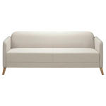 3-местный диван - IKEA LINANÄS/LINANAS, 76x80,5x197см, серый/светло-серый, ЛИНАНАС ИКЕА
