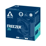Кулер для процессора Arctic Freezer 36, башенный, авторегулировка, 2 вентилятора, 12 см