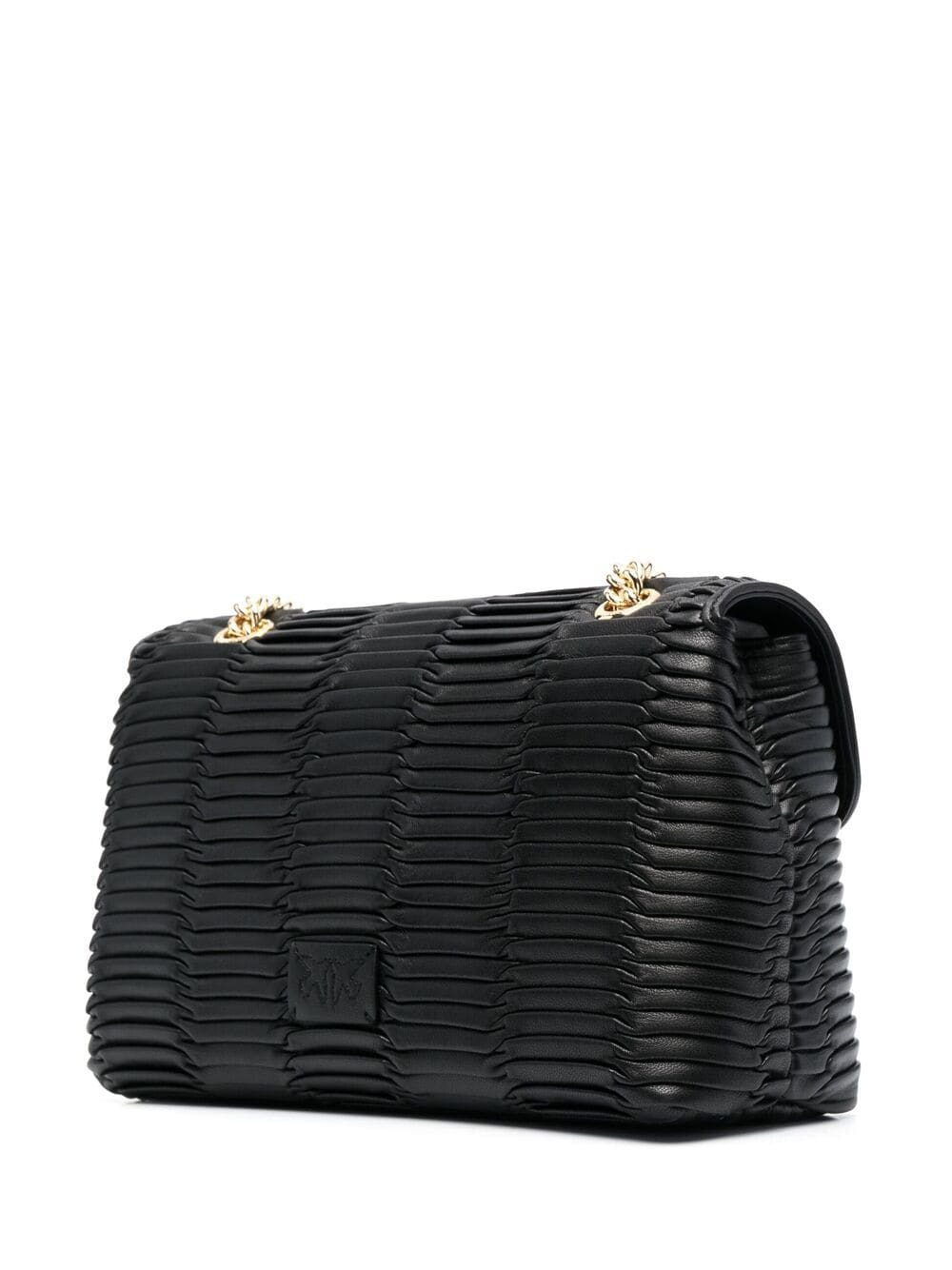 CLASSIC LOVE BAG PUFF ORIGAMI - black