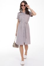 Платье-рубашка Сидни Лето (мокко) Diolche (Акция)