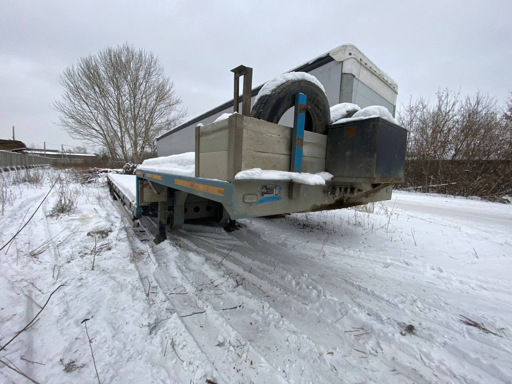 Политранс 94183* Полуприцеп тяжеловоз 3 оси 94183-010 (Не раздвижной)