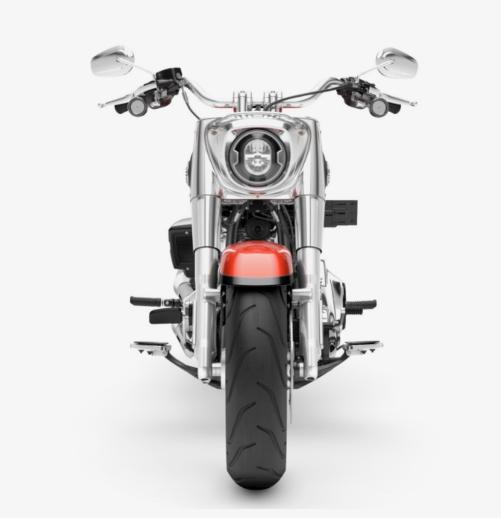 Harley-Davidson Fat Boy (Whiskey Fire/Black) 2025