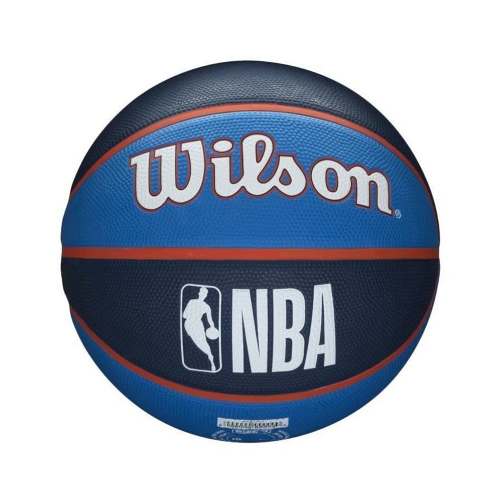 Баскетбольные мячи Wilson NBA Team Oklahoma City Thunder Black and Blue Ball