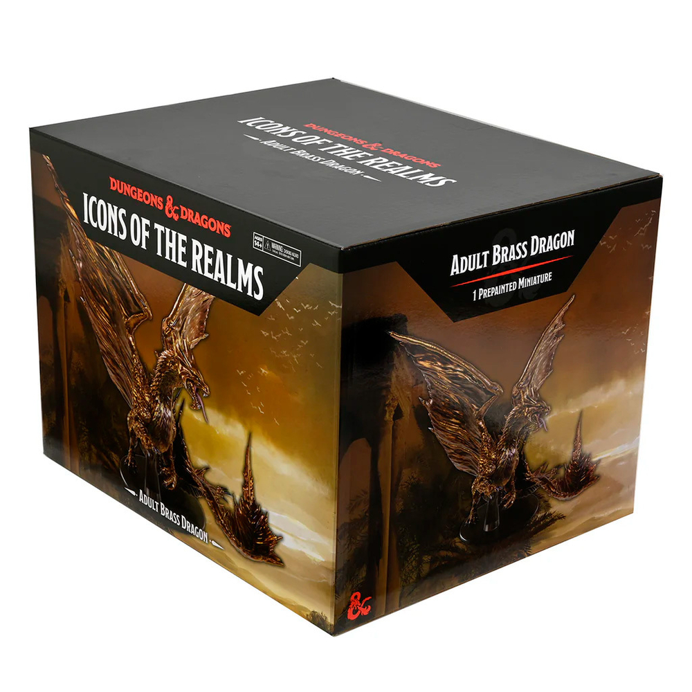D&D Icons of the Realms: Adult Brass Dragon