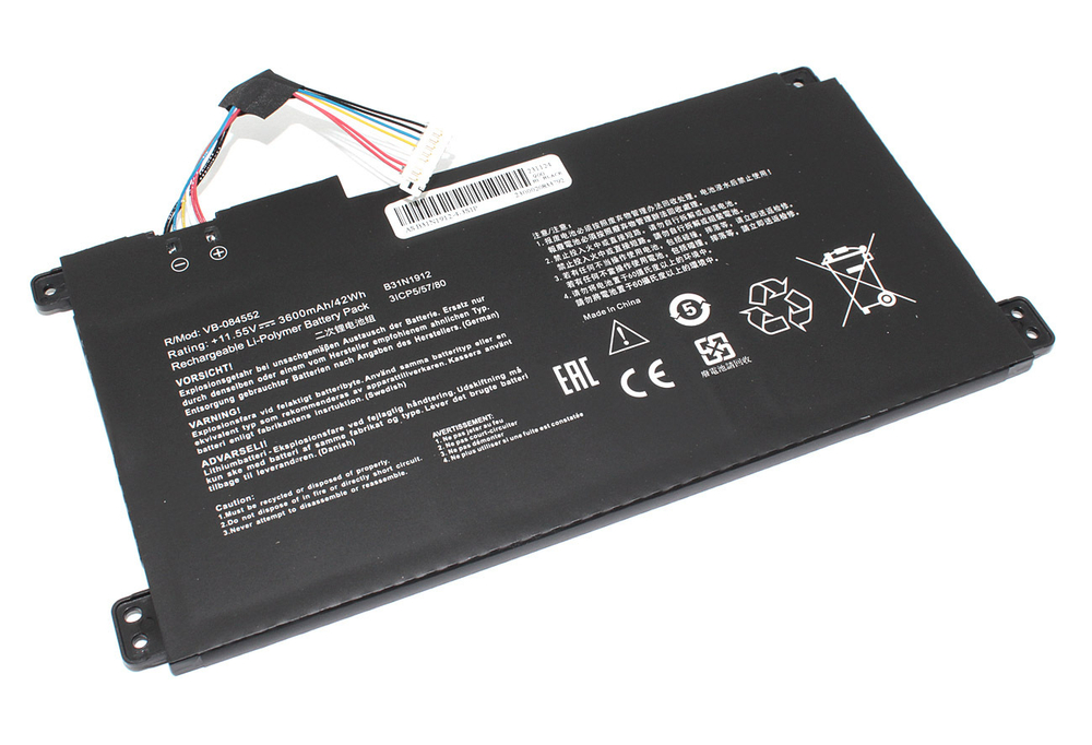 Аккумуляторная батарея для ноутбука Asus VivoBook 14 E410MA (C31N1912) 11.55V 3455mAh OEM