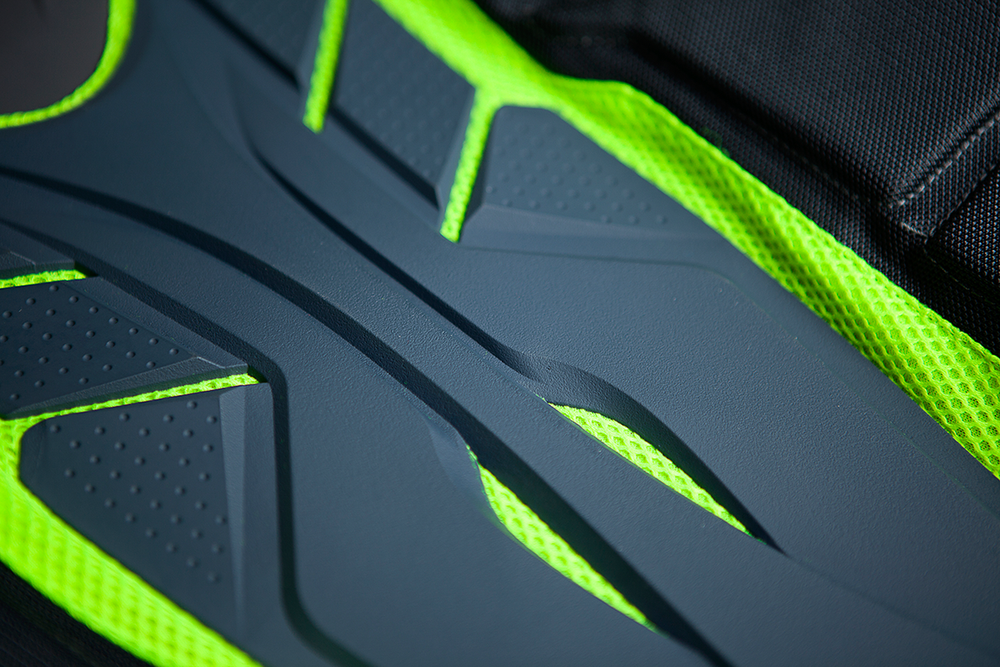 Мотокуртка - ICON OVERLORD RESISTANCE (текстиль, серо-зеленая)