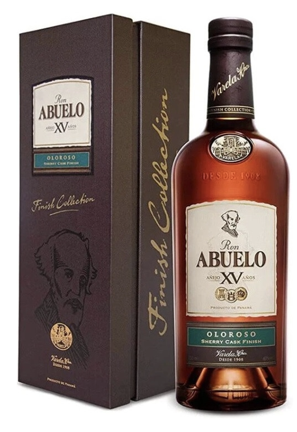 Ром Abuelo Anejo XV Anos, Oloroso Sherry Cask Finish, 0.7 л