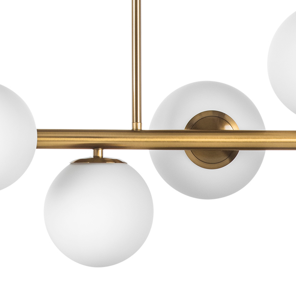 815083 Люстра CROCO 8х40W E14 ЛАТУНЬ