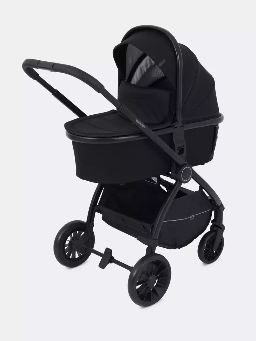 Коляска детская MOWBaby 2 в 1 "SPRINT" МВ321 Black