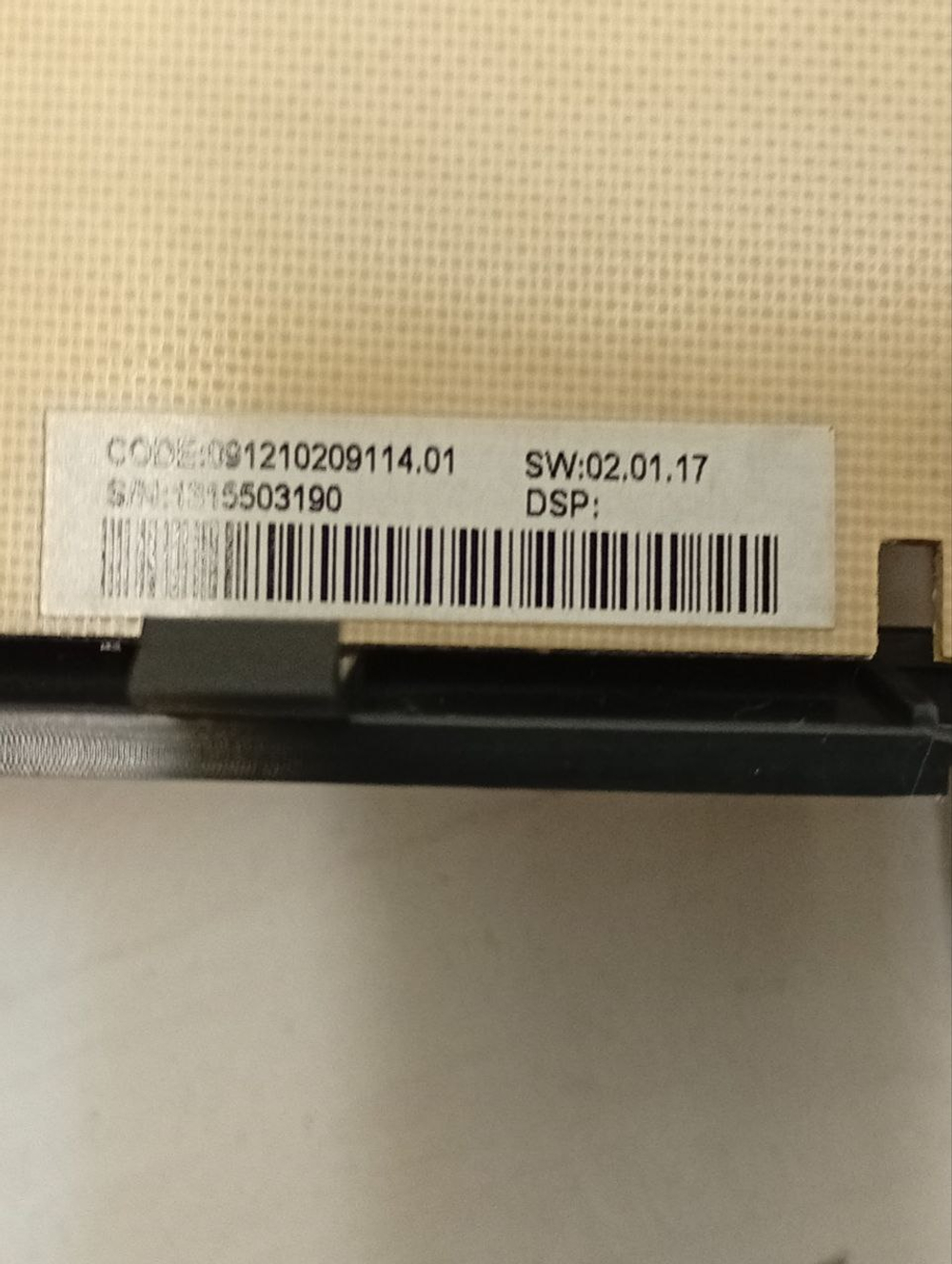 WMSD7105B кт17 Электронный модуль индикации для стиральной машины Hotpoint-Ariston 091210209114 б/у