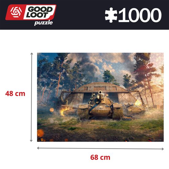 Пазл World of Tanks Wingback - 1000 элементов (Gaming серия) / Пазл по мотивам игры "World of Tanks"