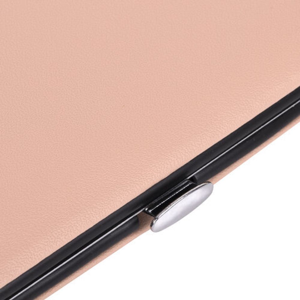 Универсальный набор для маникюра и педикюра 9 в 1 в футляре, MINI, бежевый, WBZ, 609492