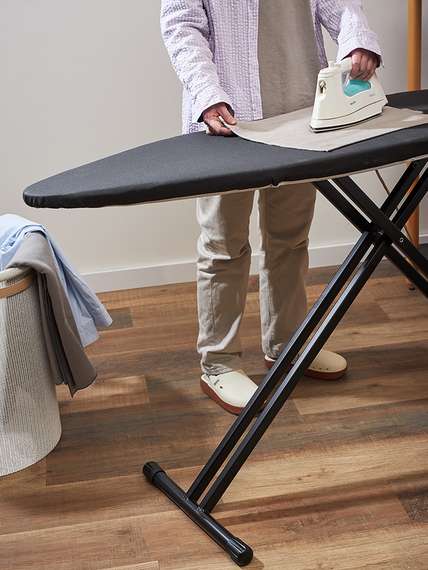 Доска гладильная напольная smart iron, 122х43 см, графит