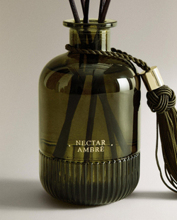 Zara Home NECTAR AMBRÉ REED DIFFUSERS — ароматический диффузор с тростниковыми палочками, Нектар Амбре, 190 мл