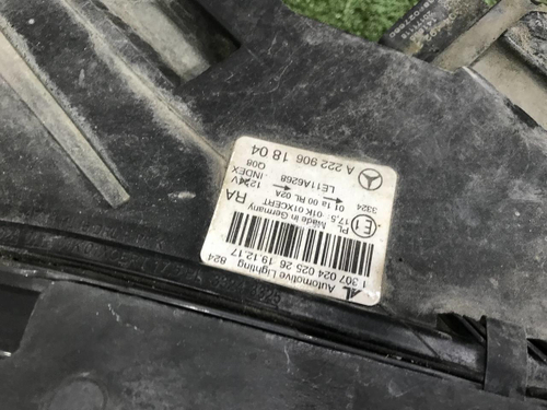 Фара правая Mercedes S W222 (2013-2017) LED