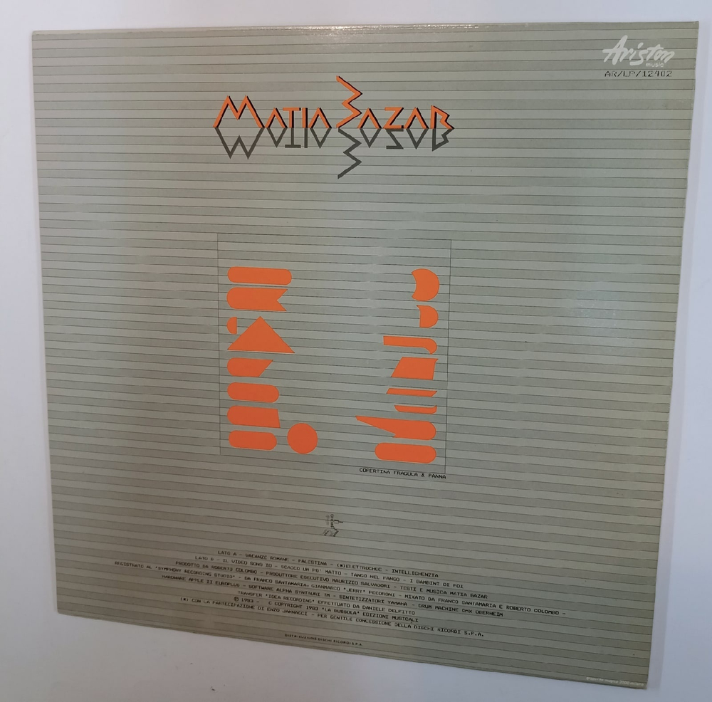 Matia Bazar Tango (Italy 1983)