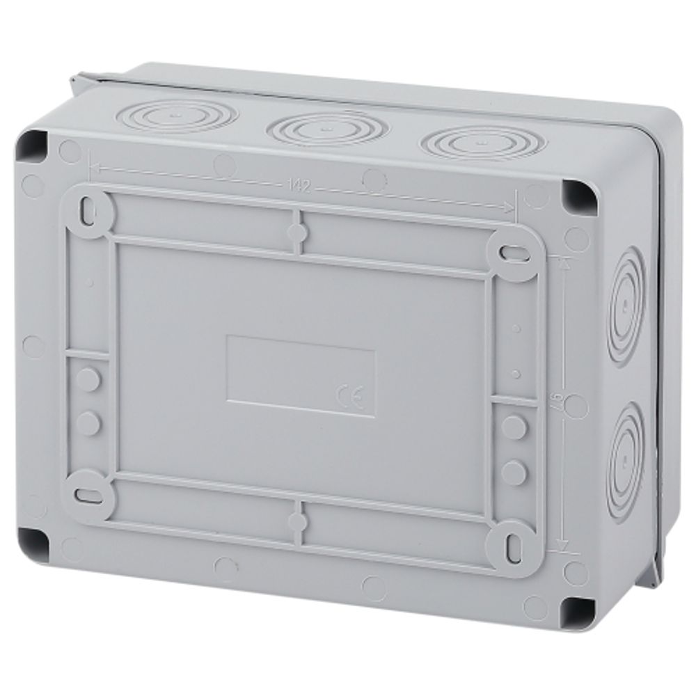 Корпус пластиковый навесной ЭРА SIMPLE КМПн-8 IP65 серый