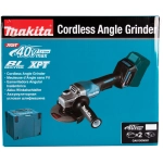 Makita GA013GM201 машина шлифовальная угловая аккумуляторная ( 2 x 4 Ач, З/У) GA013GM201