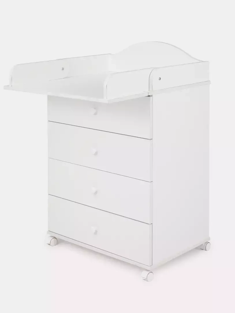 Комод "Фортуна" 4 ящ. (арт.60) ЛДСП 600/4 (белый)