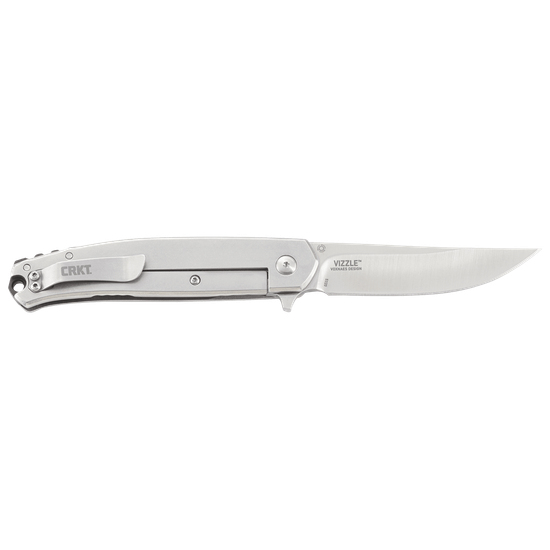 Складной нож CRKT 5320 Vizzle c клинком из стали 8Cr13MoV, рукоять Stainless Steel
