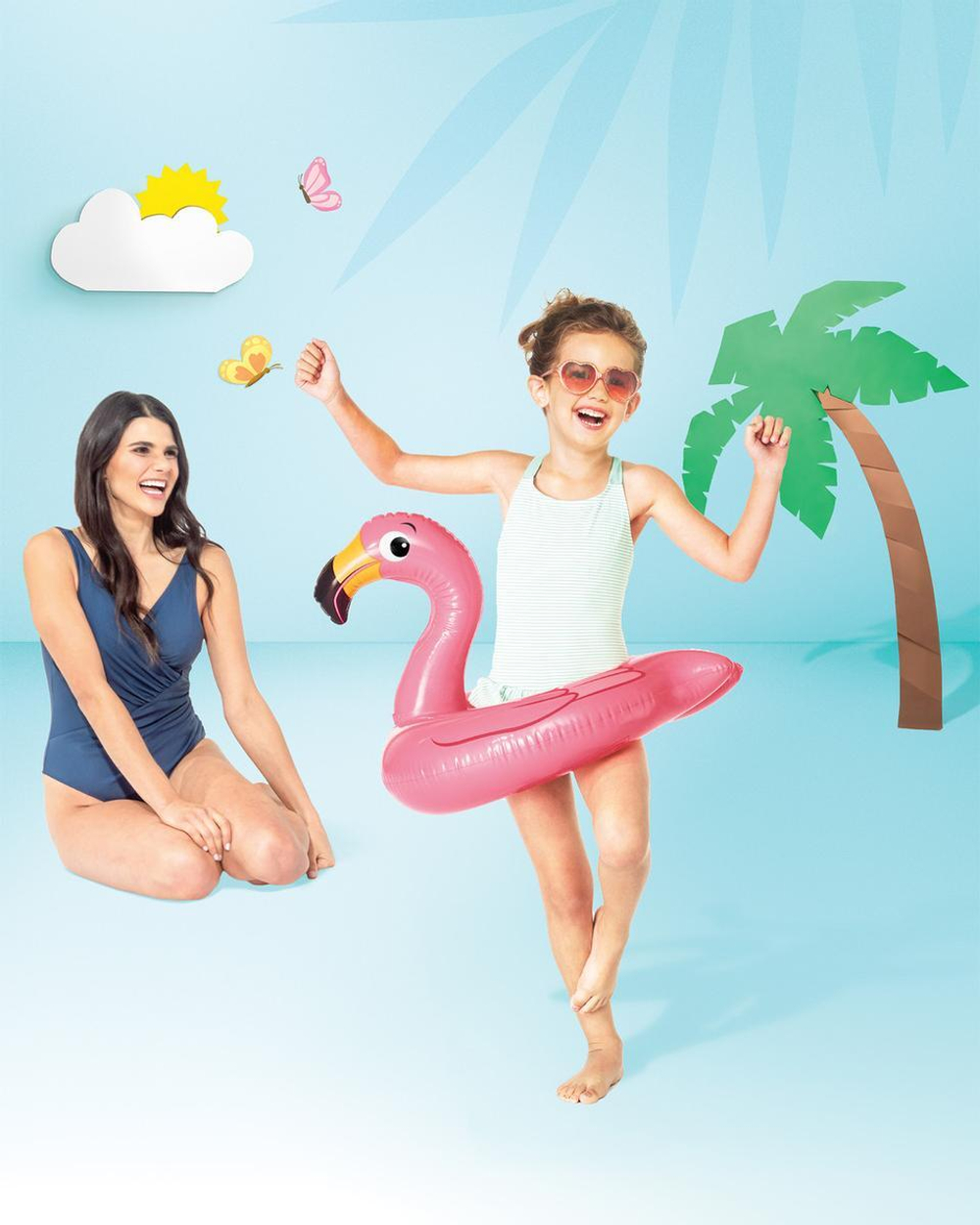 Круг для плавания Зверюшки 61*56см. в ассортименте 533075 (Intex)