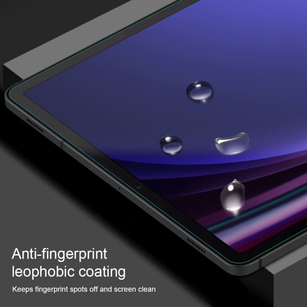 Защитное стекло с закругленными краями Nillkin Amazing H+ для Samsung Galaxy Tab S9 Plus (S9+) / Tab S9 FE