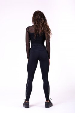 Женские лосины Nebbia Flash-Mesh leggings 663 black