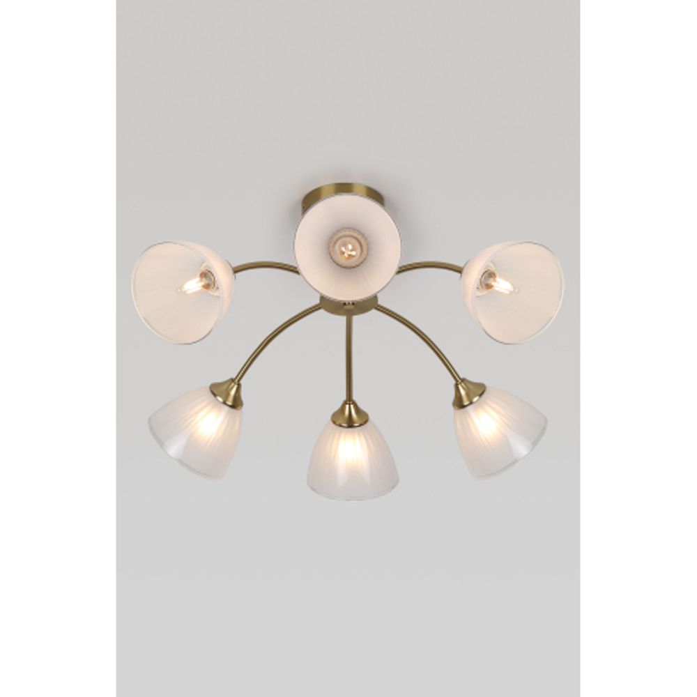 Люстра Rivoli Debra 9189-306 6хЕ27 60 Вт модерн | Rivoli