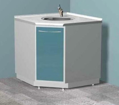 Угловая медицинская стоматологическая тумба DM-04Y