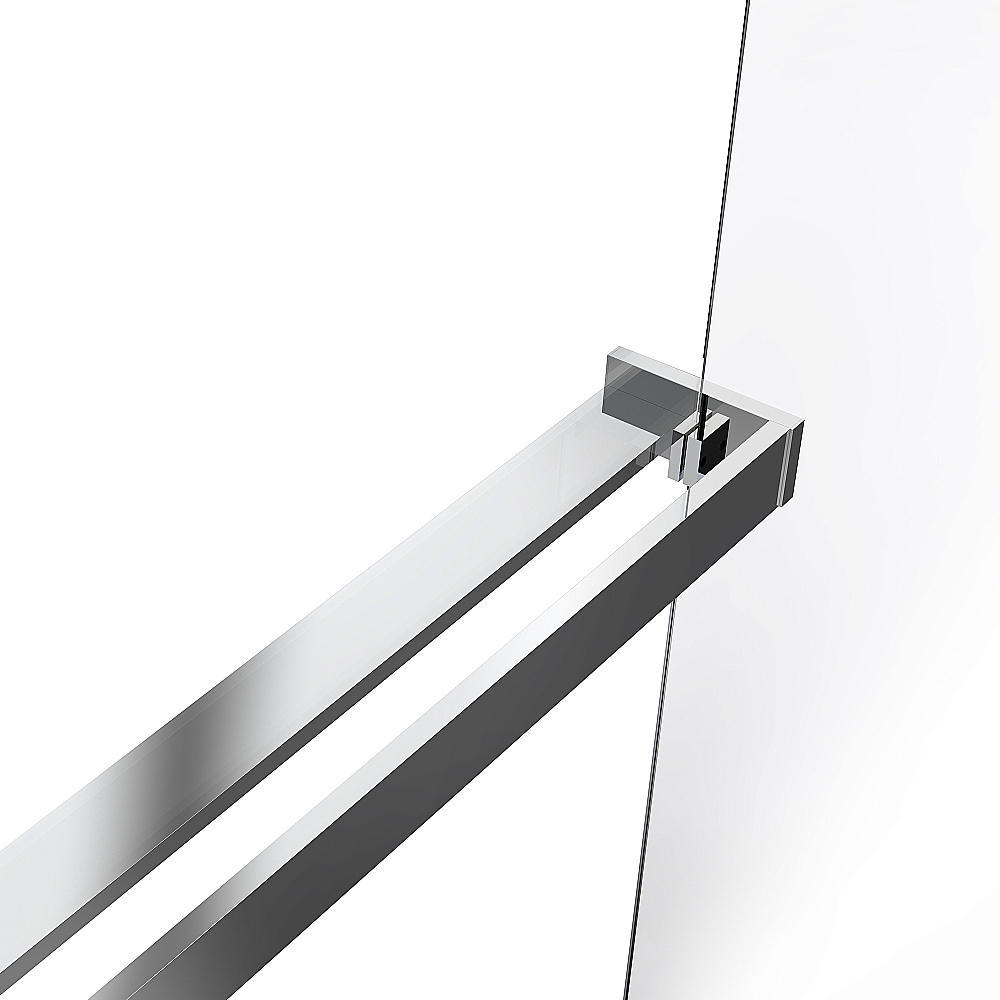 Душевое ограждение Vincea Walk-In 100 VSW-1HR100MR стекло зеркальное/профиль хром
