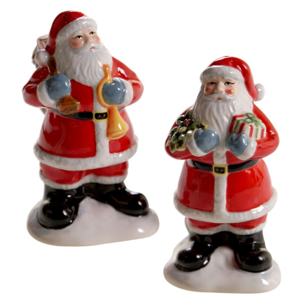 Набор соль и перец 3D Certified Int. Винтажный Санта 11см Санта