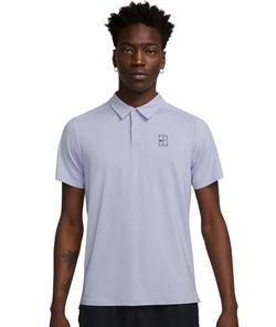 Мужское теннисное поло Nike Court Advantage Dri-Fit - ghost/black