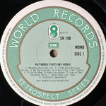 Ray Noble And His Orchestra ‎– Ray Noble Plays Ray Noble (Англия 1975г.)