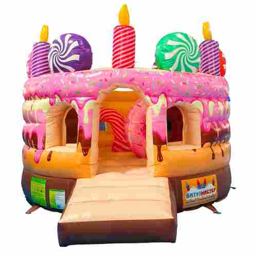 Коммерческий надувной батут "Торт" без крыши 3,5*3,5*3 м