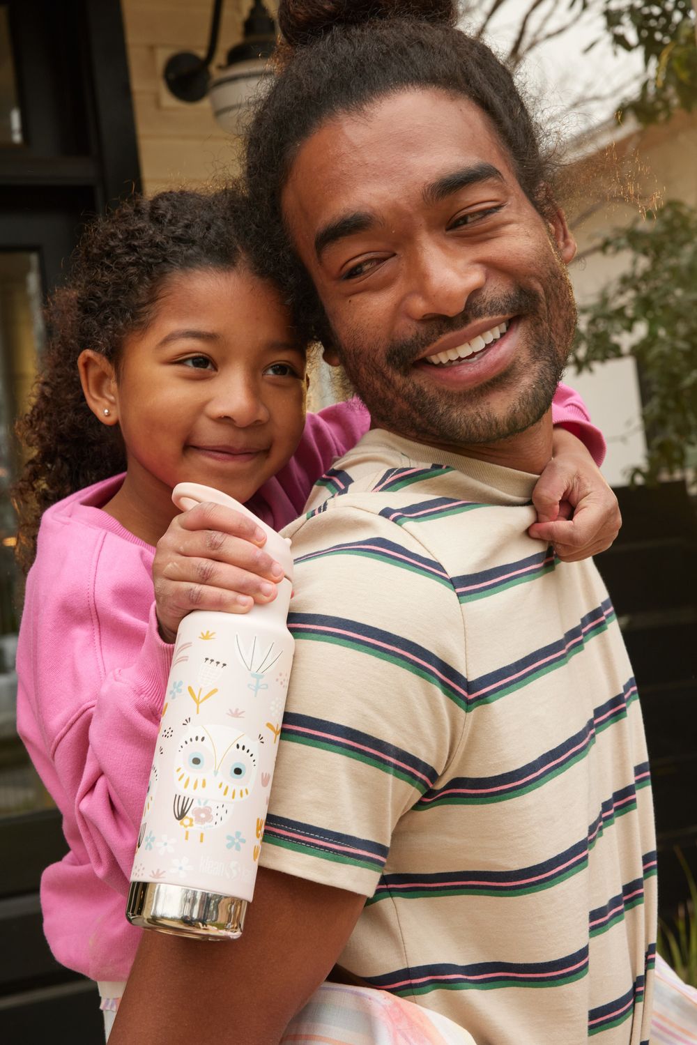 Детская термобутылка Klean Kanteen Insulated Kid Classic Flip Sport 12oz (355 мл) Owlet