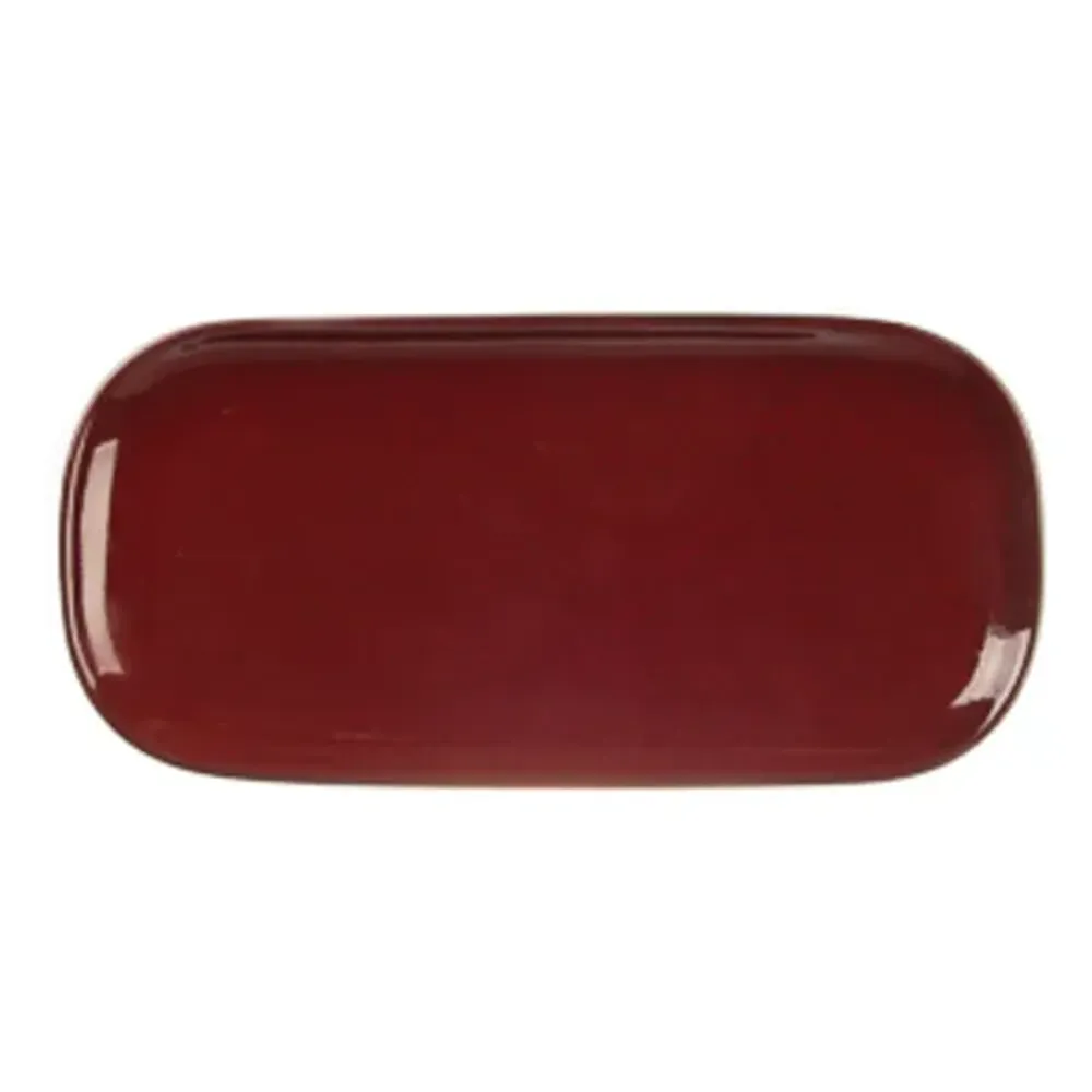 Блюдо овальное 29,2*14*2 см Evolution Dark Red P.L. Proff Cuisine [1]