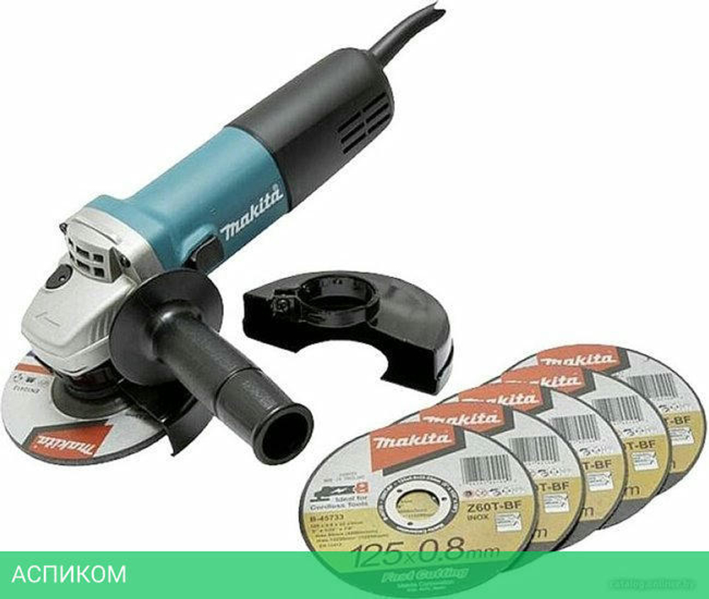 Угловая шлифмашина Makita 9558 HNRX1