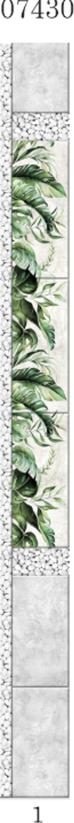 Панель ПВХ фотопечать 3D Panda Свежесть 2700х250 мм