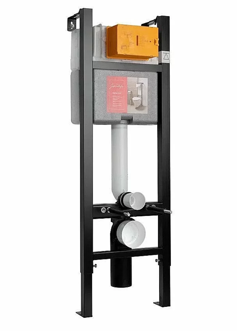 Унитаз подвесной Jacob Delafon ELITE E21755RU-00 безободковый, с крышкой микролифт, с инсталляцией и белой кнопкой