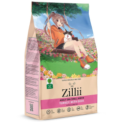 Сухой корм ZILLII Adult Dog Small Breed для взрослых собак мелких пород с индейкой и уткой, пакет 80