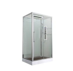 Душевая кабина AvaCan (АваКан) Z2912LED с низким поддоном, с ГМ, с электрикой и LED подсветкой, 120х90х220