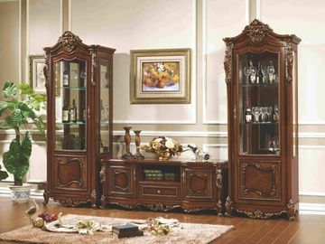 Гостиная модульная ДЖОКОНДА корень  глянец