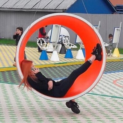 Качели Худи высотой 300 см, диаметр крепления на трубу 76 мм