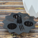 Кашпо Геометрия 3л, белый