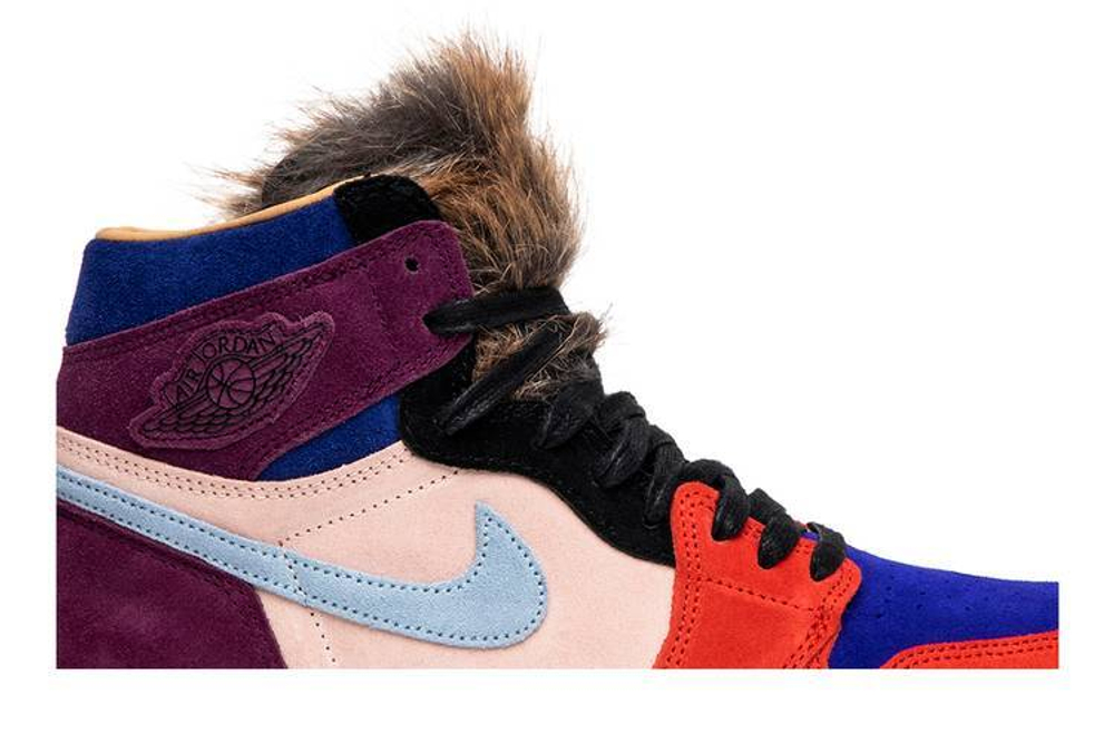 Кроссовки Jordan Air Jordan 1 Court Lux High Og "Aleali May" (Женская размерная сетка)