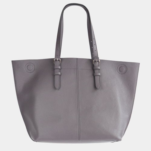Сумка Shopper Vintage из кожи теленка, фиолетового цвета