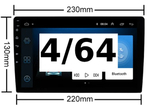 Магнитола Андроид Серия Премиум FYT с модулем 4G под сим карту 9 дюймов DSP(7862)