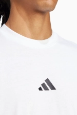 Футболка adidas Essentials Small Logo Single - белый