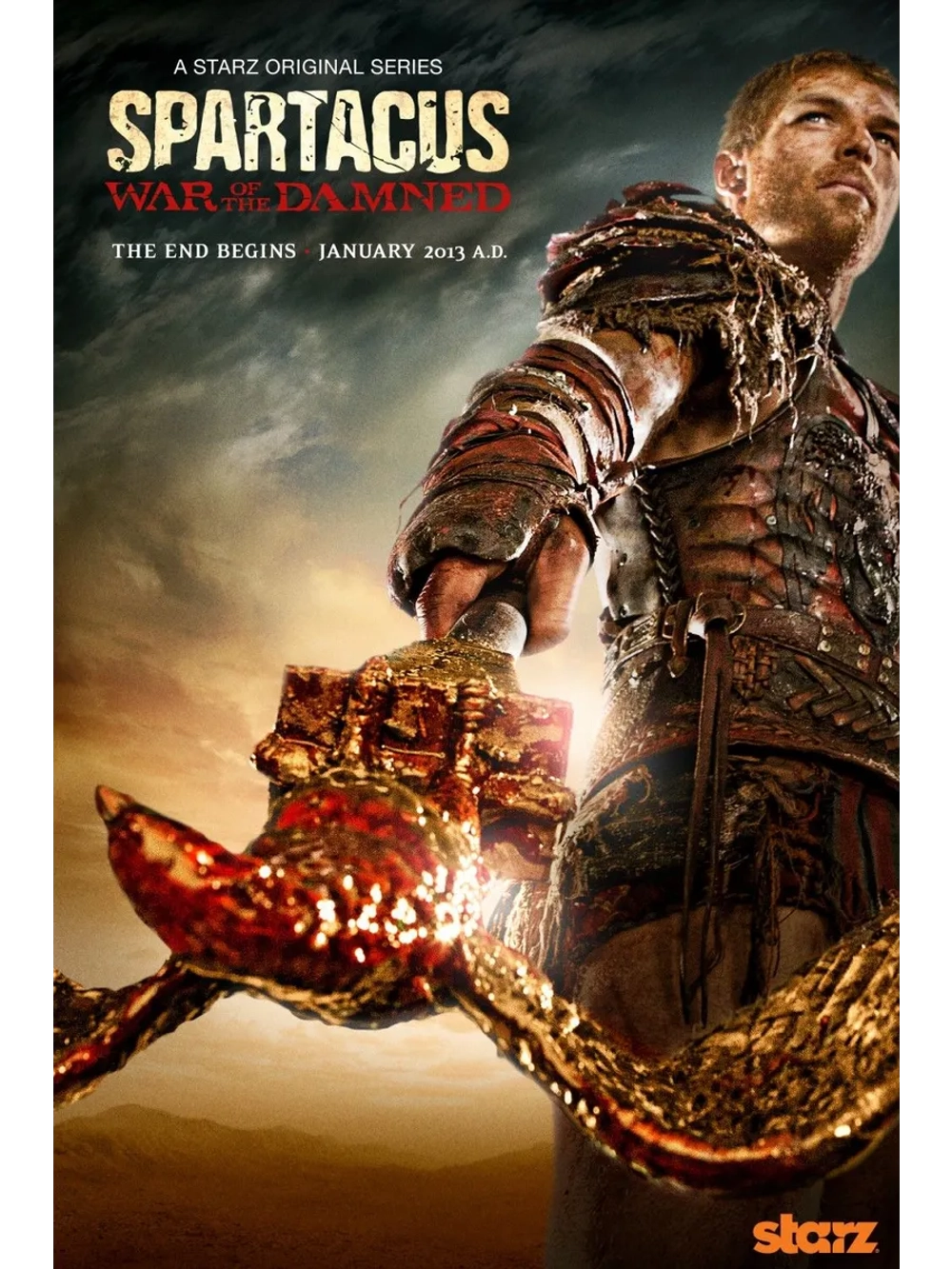 Спартак: Кровь и песок, 3 сезон (2010-2013) (5 DVD) (DVD-R)